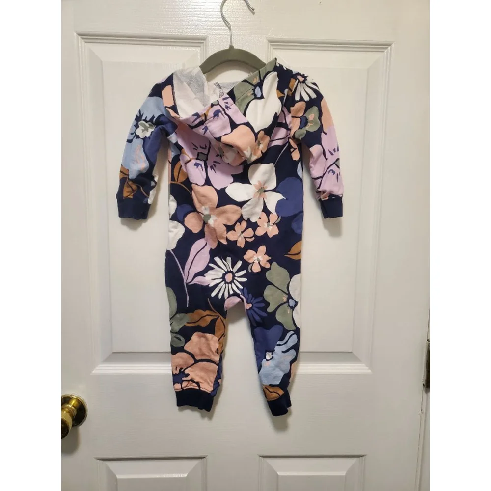 Baby Girl Carter's Jumpsuit 18m Blue Multi
